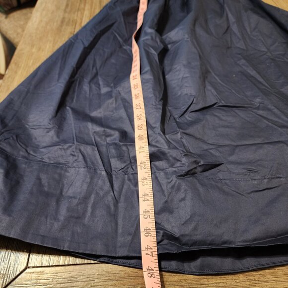 Tuckernuck Navy Mixed Media Juliette Dress Small Label coming detached - Picture 3 of 11